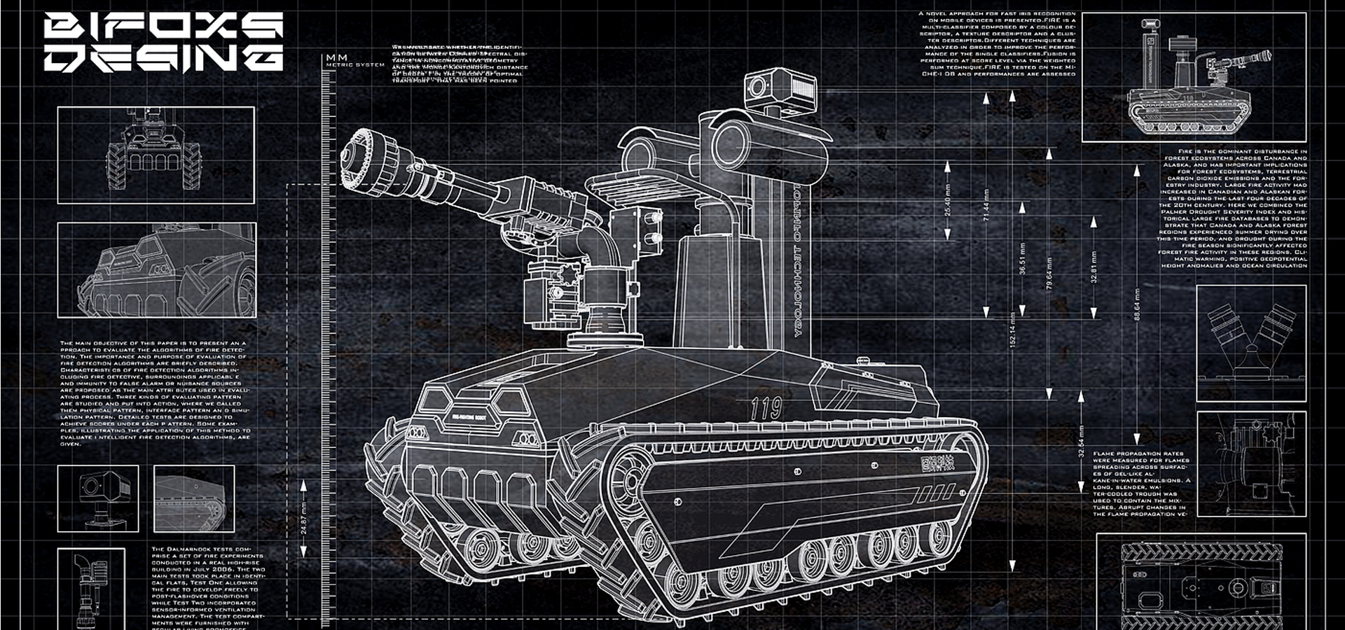消防滅火偵察機器人設計 消防滅火偵察機器人設計