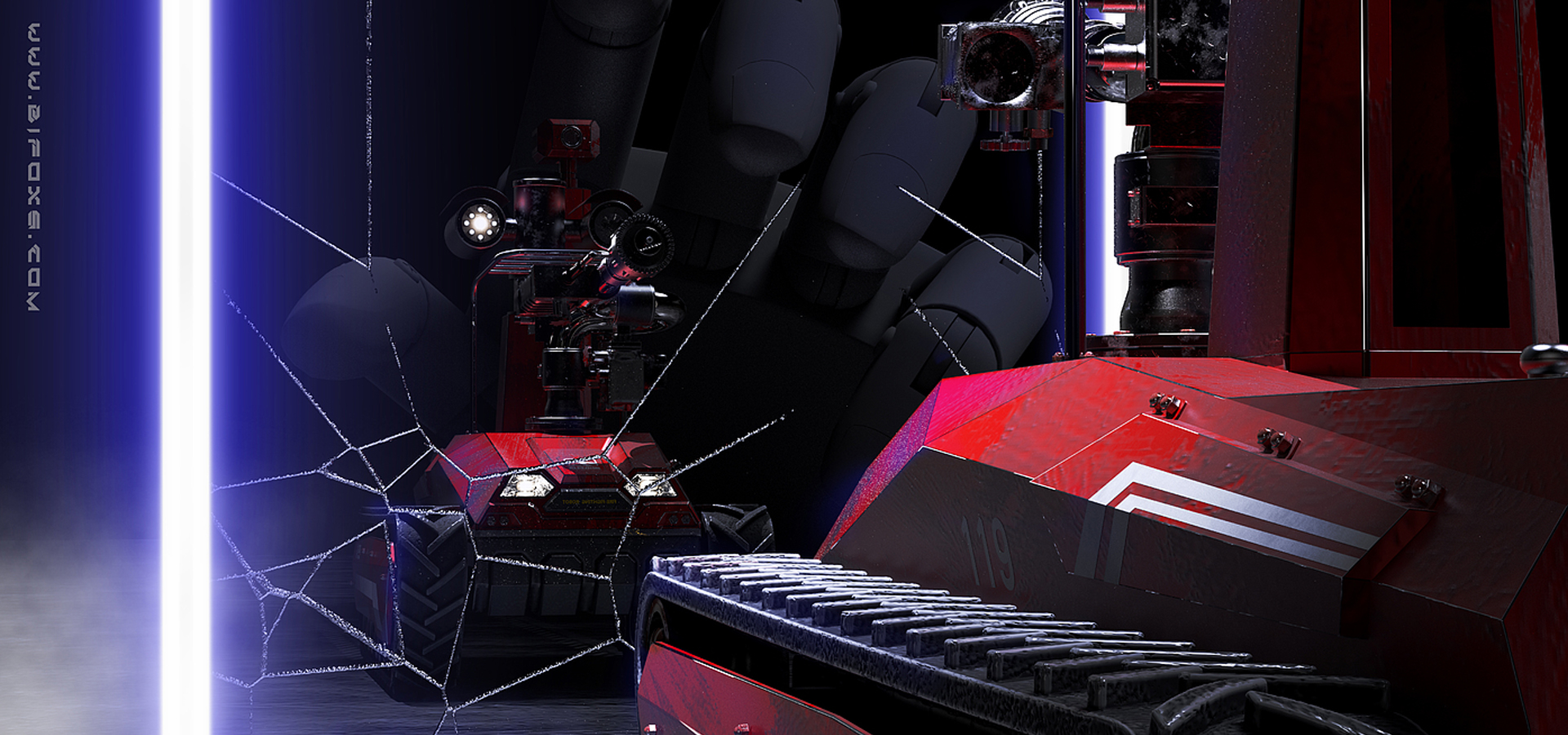 消防滅火偵察機器人設計 消防滅火偵察機器人設計