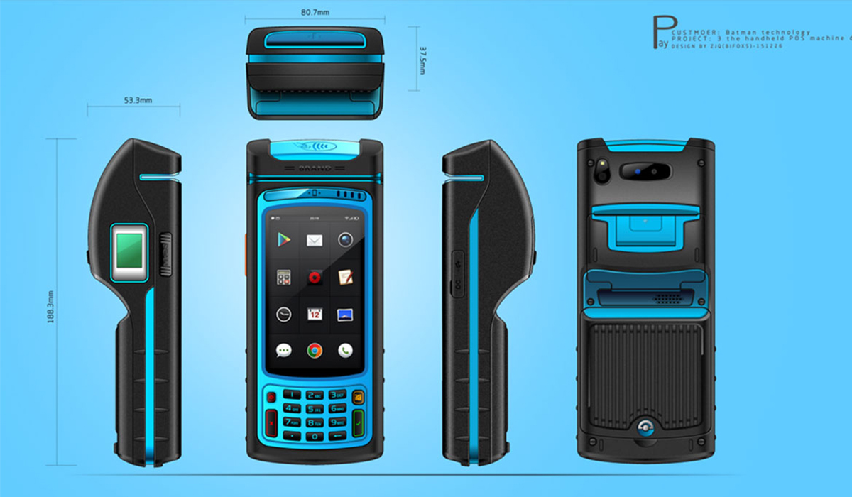 三防POS機設計