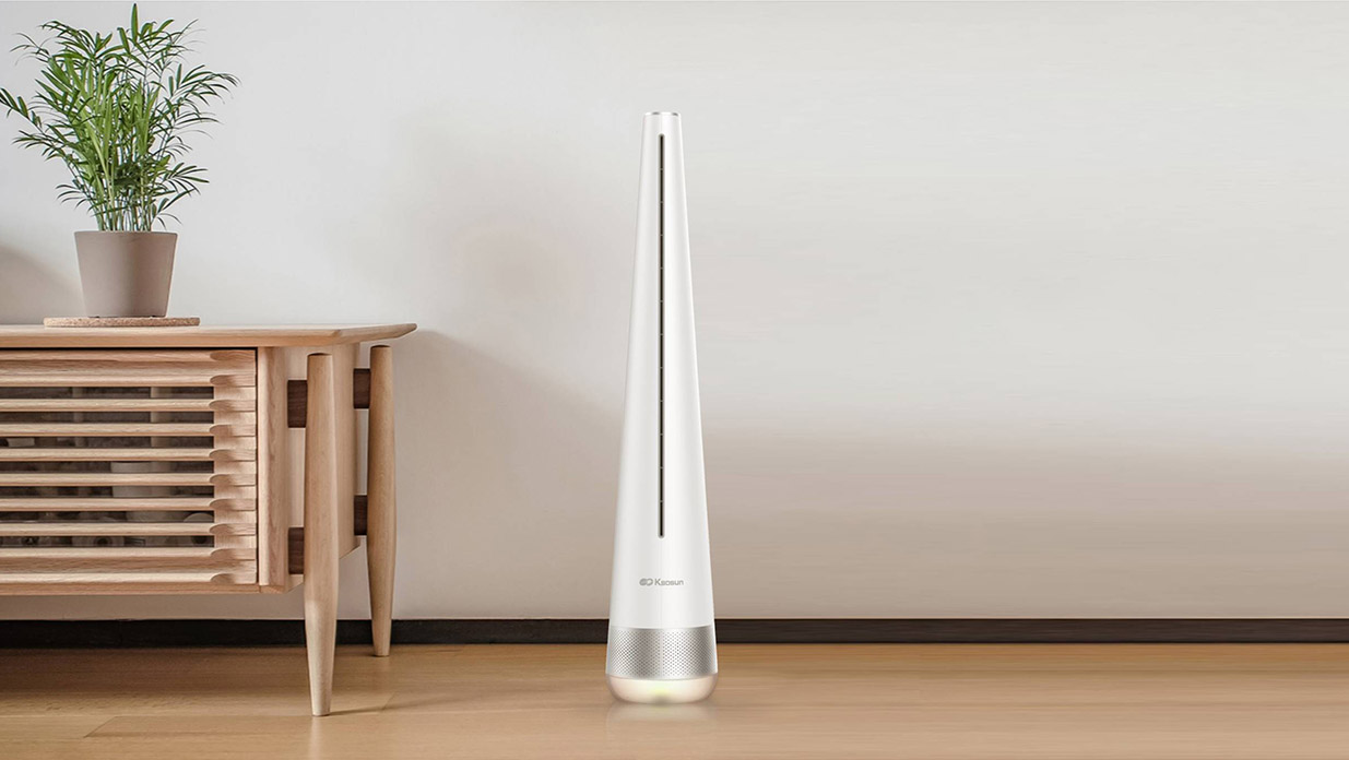 創(chuàng)新無(wú)葉風(fēng)扇設(shè)計(jì)，打造全新的家居美學(xué)！